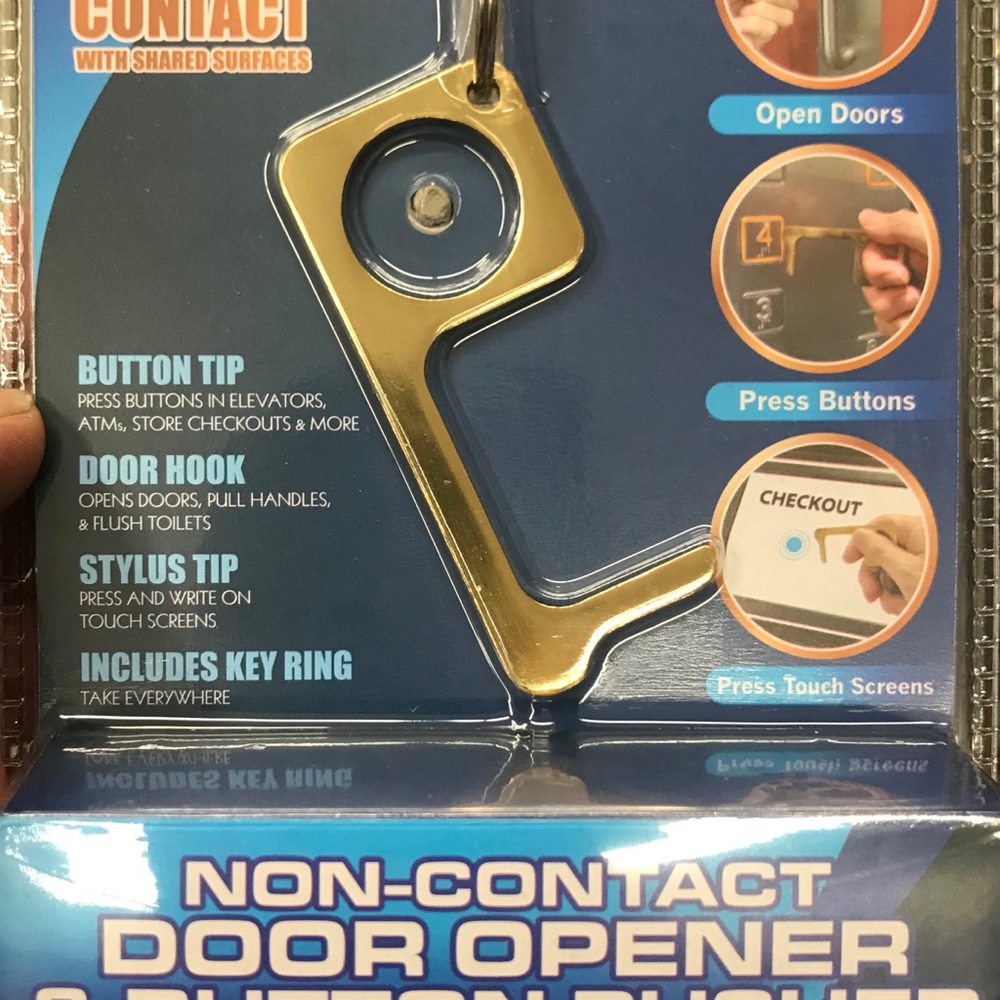 Non-contact door opener & button Pusher